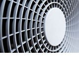 Detailansicht einer Lüftung